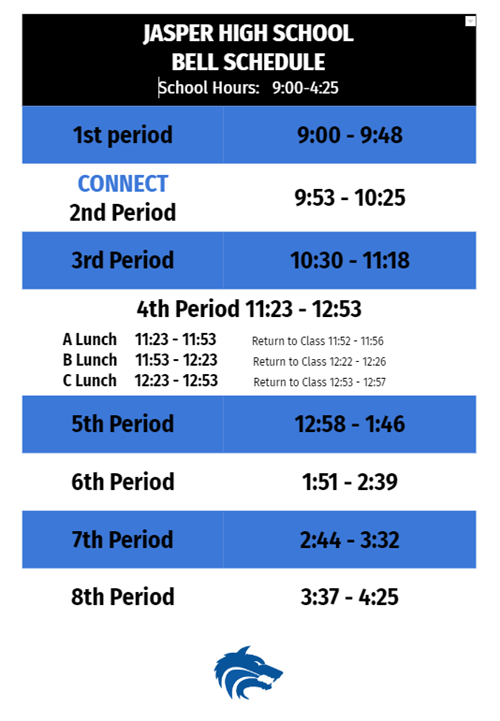 JHS Bell Schedule 23-24
